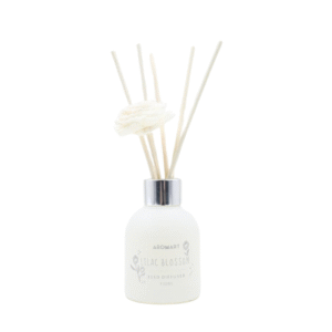 Aromart Coloured Glass Diffuser 100ml – Lilac Blossom