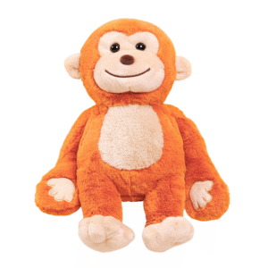 Soft Eye-Covering Monkey Plush Toy Doll Pillow - 40cm