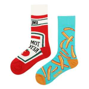 Odd Paired Socks - Sauce & Chips