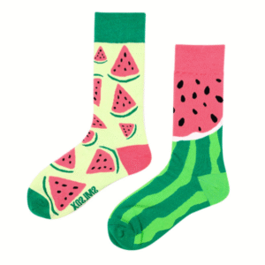Odd Paired Socks - Watermelon