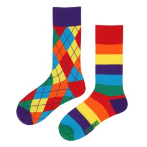 Odd Paired Socks - Rainbow