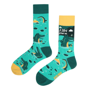 Odd Paired Socks - Crocodile