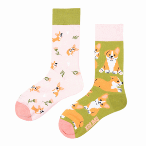 Odd Paired Socks - Corgi