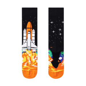 Paired Socks - Rocket