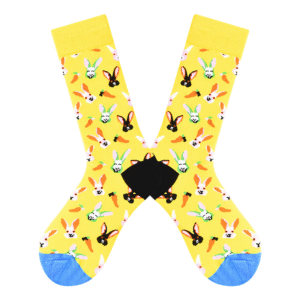 Paired Socks - Carrot Rabbit