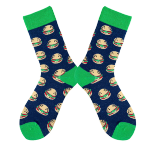 Paired Socks - Hamburger