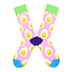 Paired Socks - Smile Egg