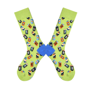 Paired Socks - Soda Cans