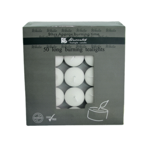 Tealight Candle 9Hrs Burning 50pcs